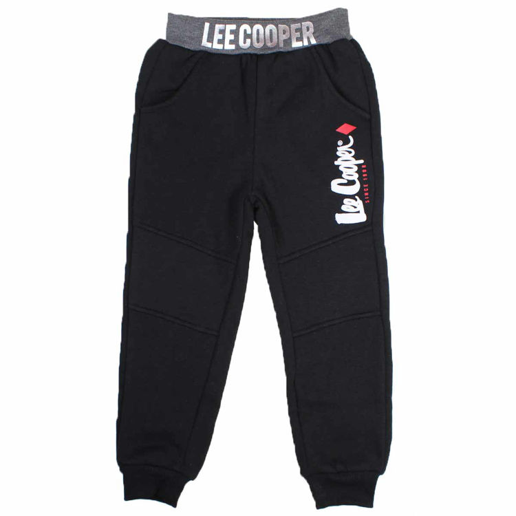 Picture of GLC50060 UNISEX BLACK THERMAL JOGGING PANTS
